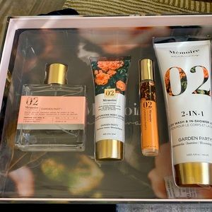 Memoire 02 Garden party 4 pc parfume gift set